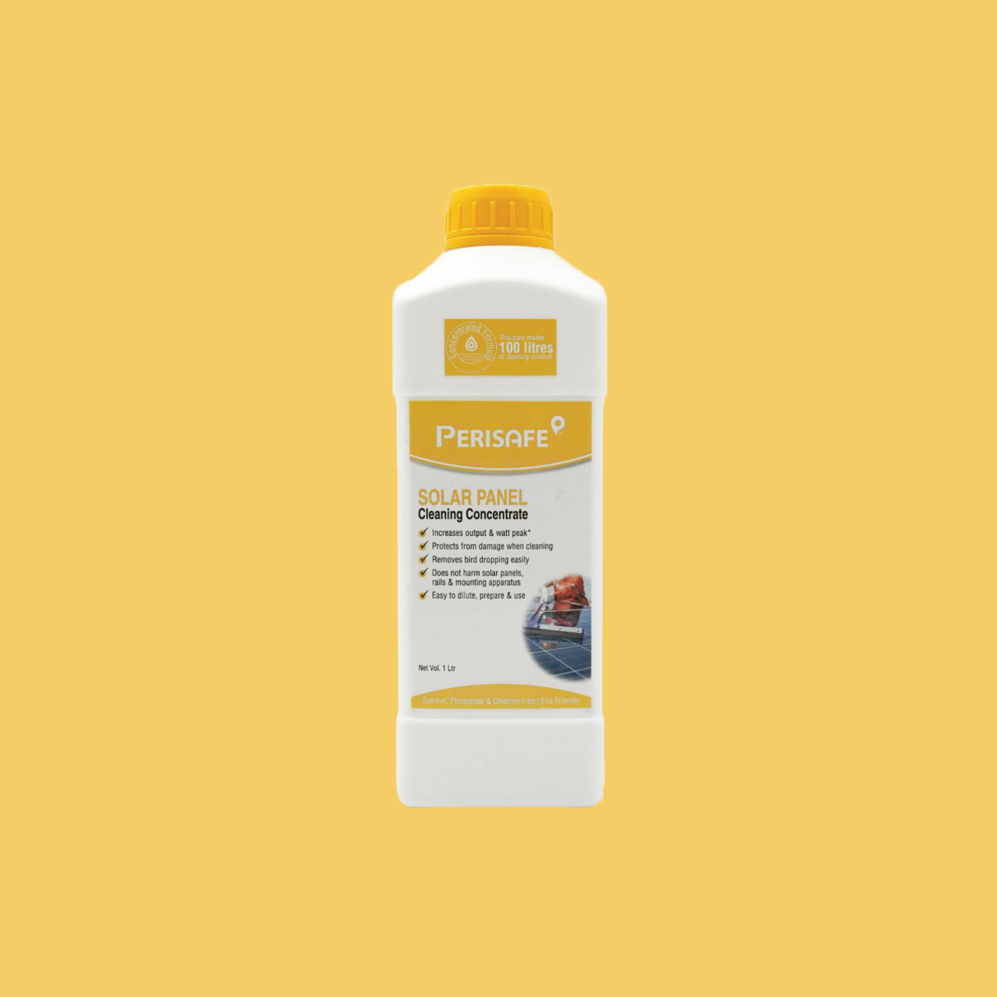 Perisafe Solar Panel Cleaner- 1 LTR