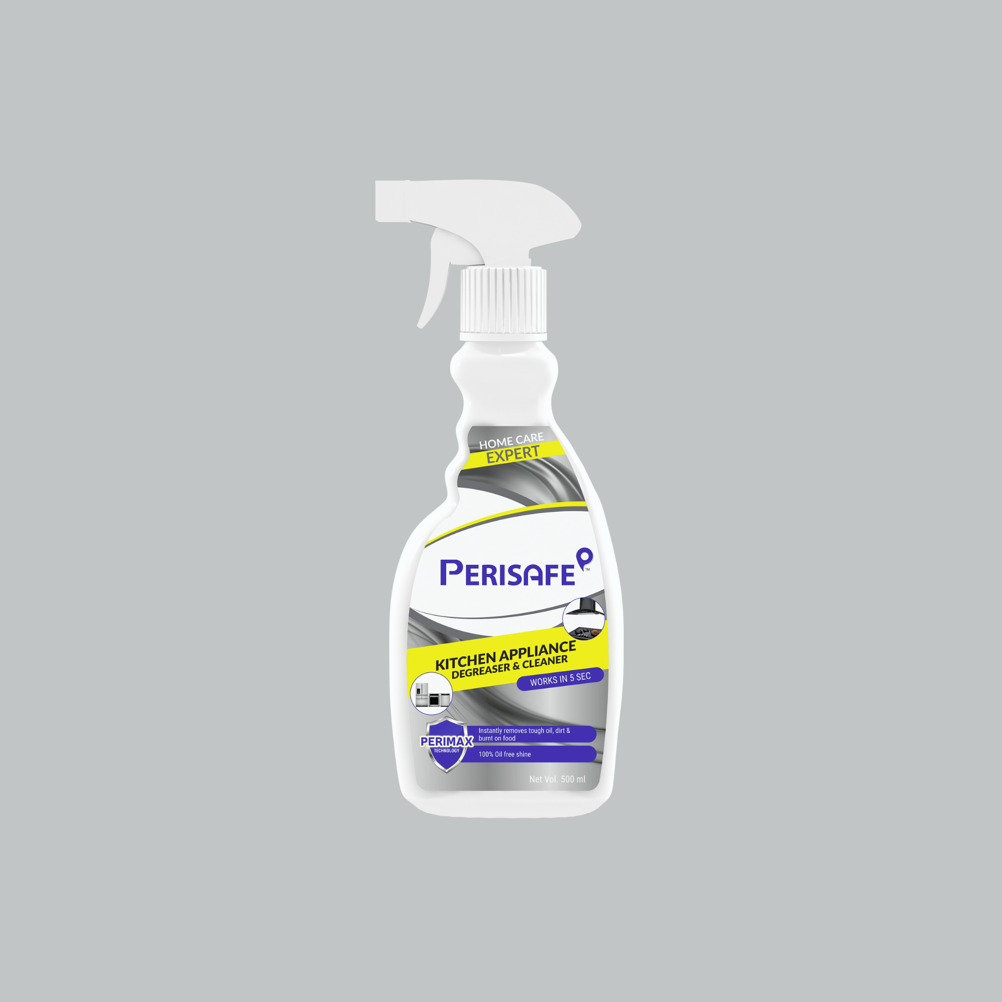 Perisafe Heavy Duty Kitchen Appliance Degreaser Spray- 500ml