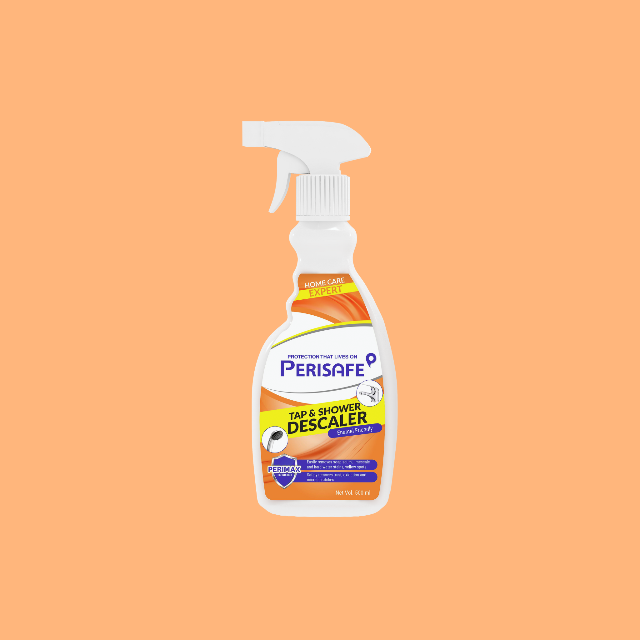 Perisafe Tap & Shower Cleaner Spray 500ml