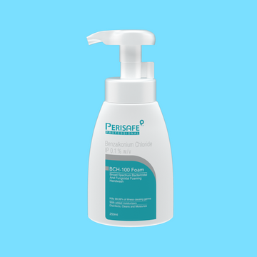 Perisafe Professional- BCH-100 Foam- Benzalkonium Chloride IP - Broad Spectrum Bactericidal and Fungicidal Foaming Handwash 250ml