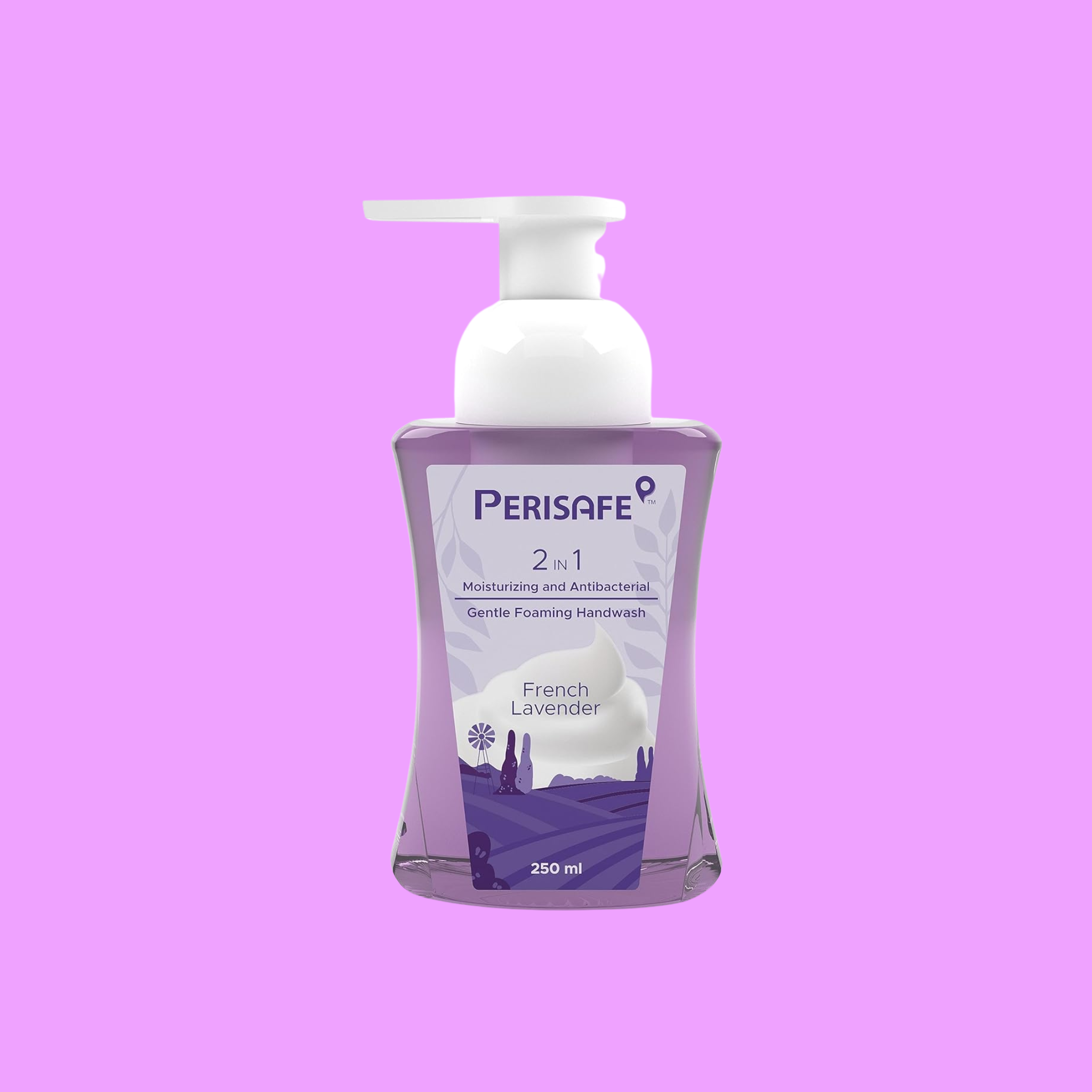 Perisafe Foaming handwash French Lavender 250ml Bottle