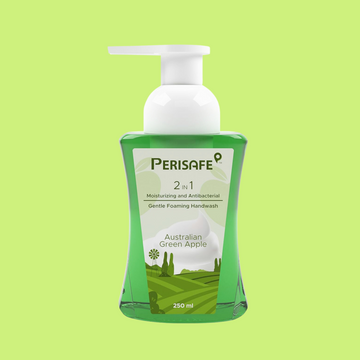 Perisafe Foaming handwash Australian Green Apple 250ml Bottle