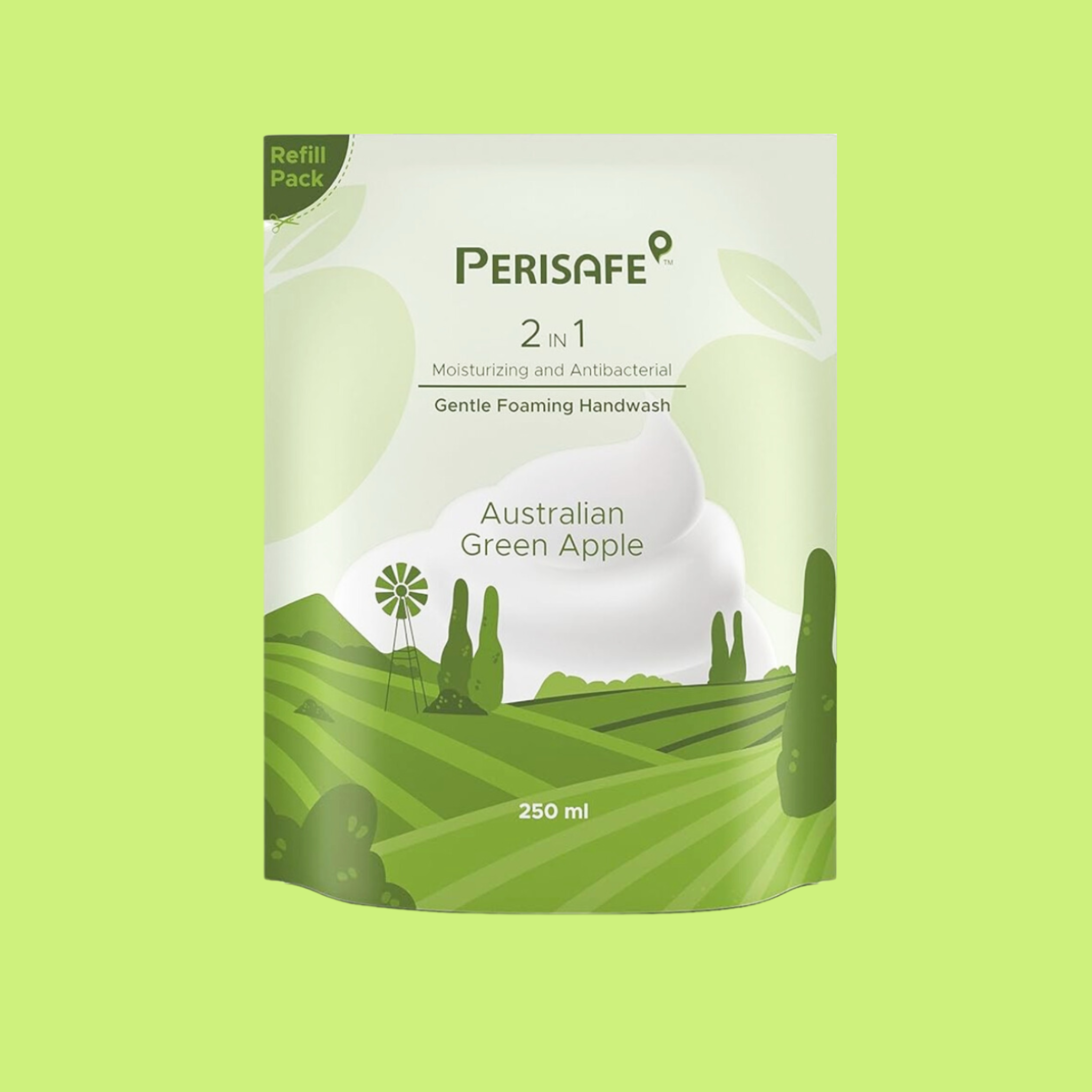 _Gift_Perisafe Foaming Handwash Australian Green Apple 250ml Refill Pack